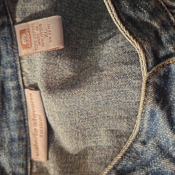 Valarie Steven's Denim Jacket XL - Picture 6 of 6